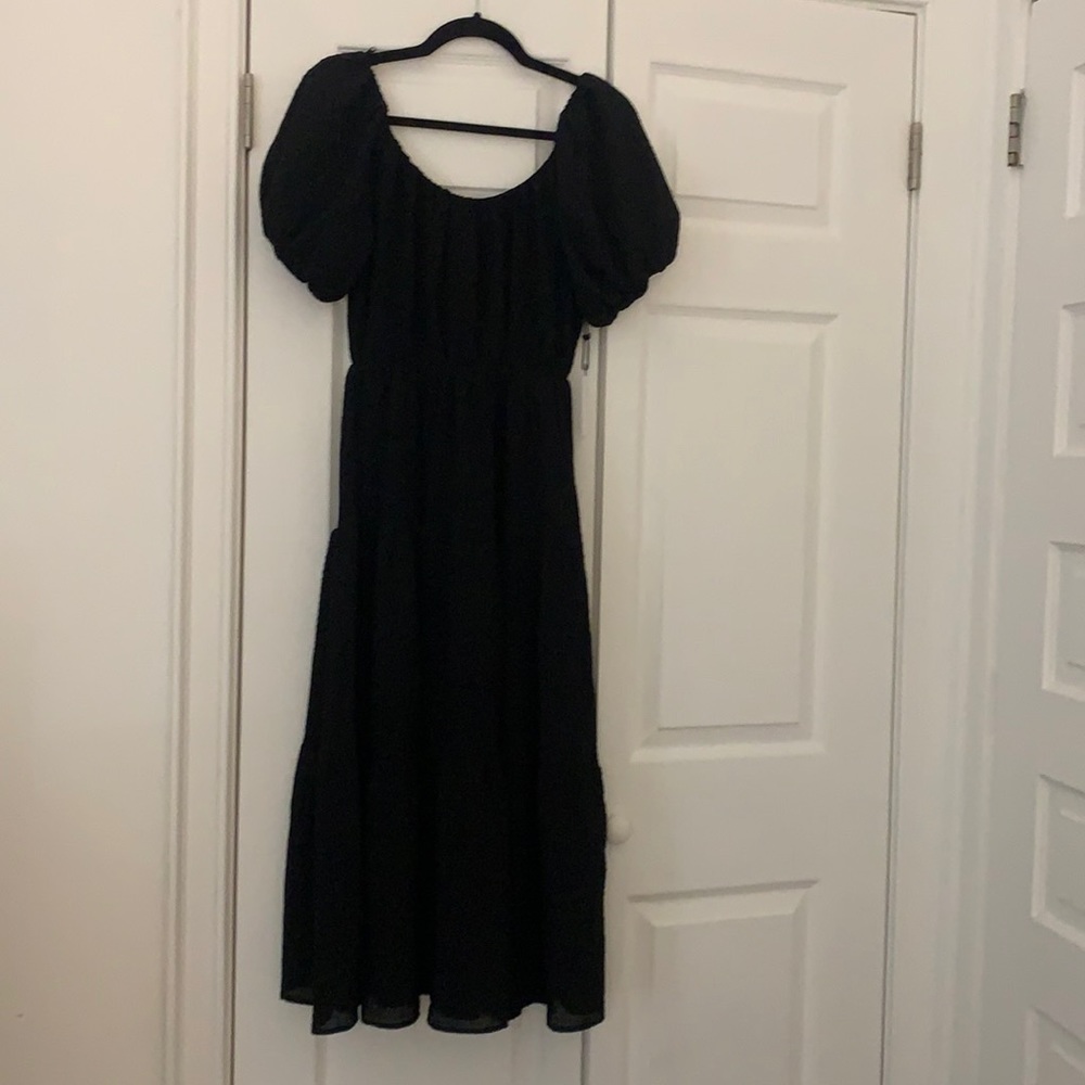 Astr The Label Black Dress